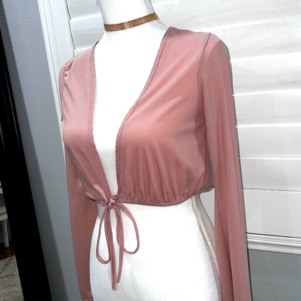 Flirty Ribbed Crop
